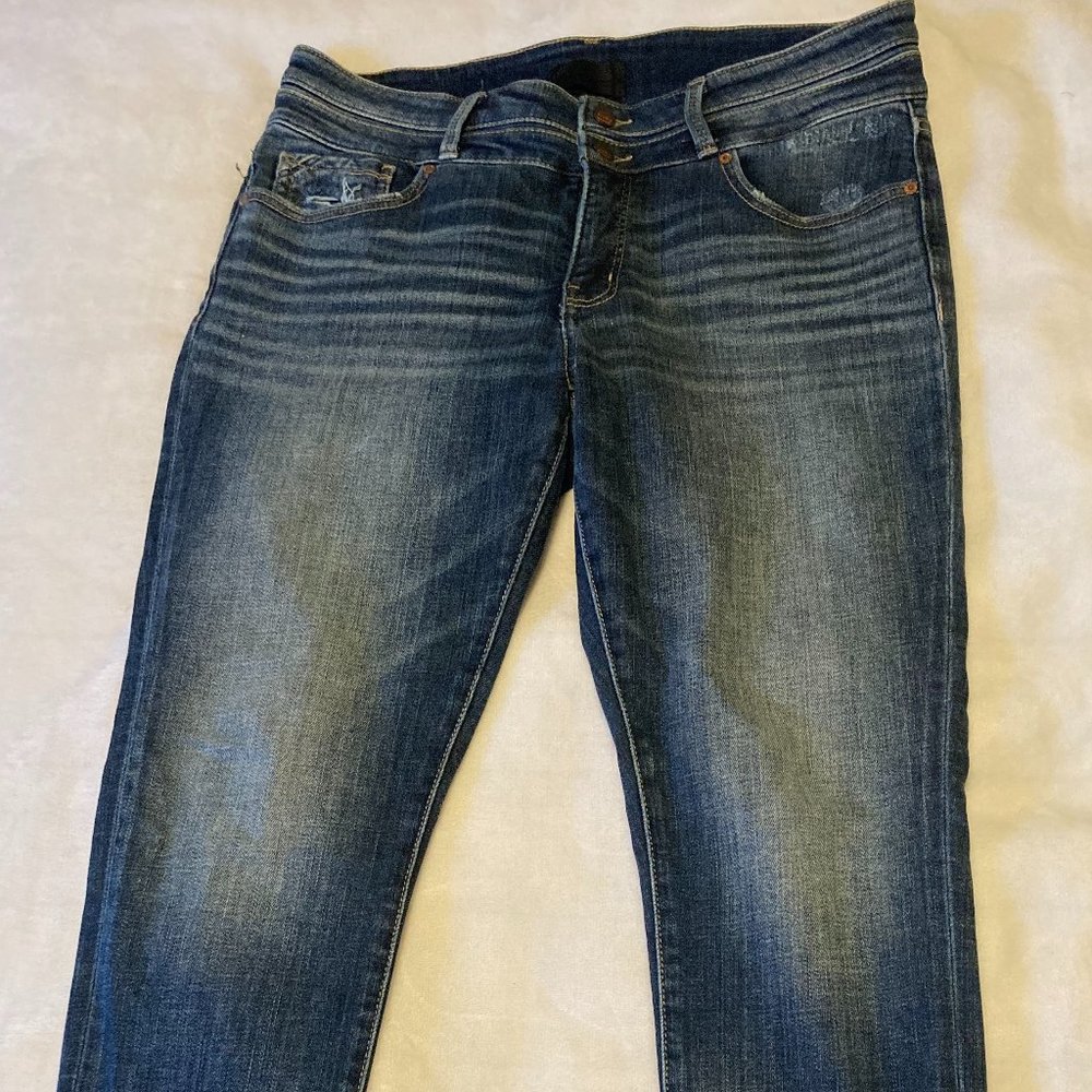 Buckle Black Skinny Jeans